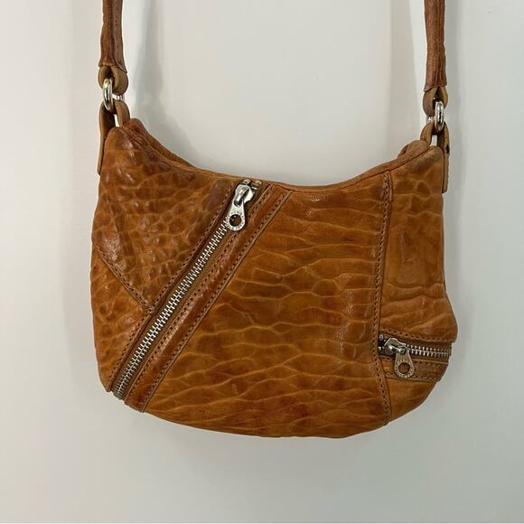 Marc by Marc 9”x7” Jacobs Leather Crossbody 0522 light brown bronze - Picture 5 of 10